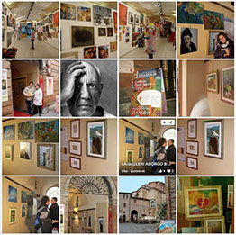 Didaskalia Perugia, Miguel Lombroni, Corsi di Arte